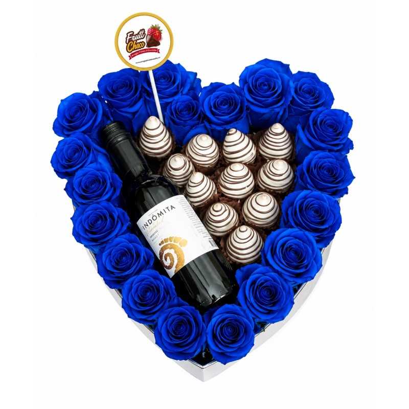 Arreglos Frutales Quito - Love in Red